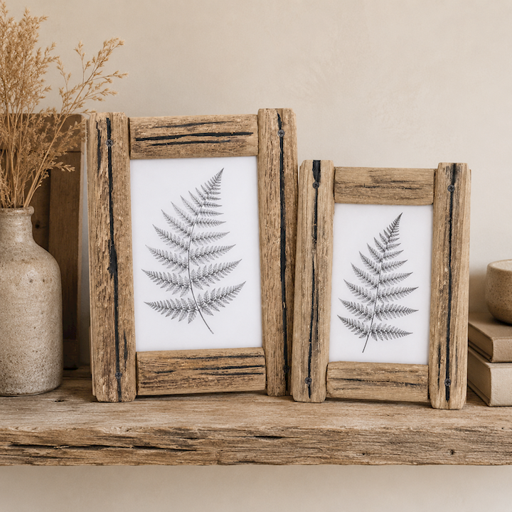SMALL DRIFTWOOD PHOTO FRAME 17x2x23cm